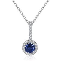 Collar Gaurosa Mujer Fantasy in Plata Zirconia SN0417-BU - SN0417-BU